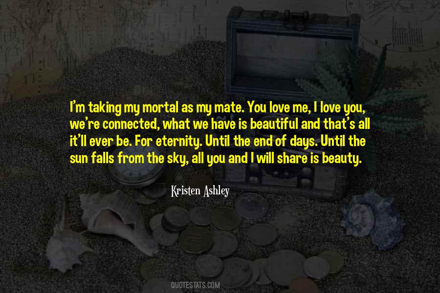 I Love You For Eternity Quotes #1113995