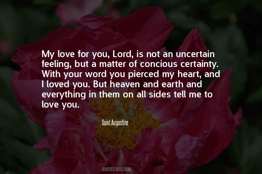 I Love You Lord Quotes #718042