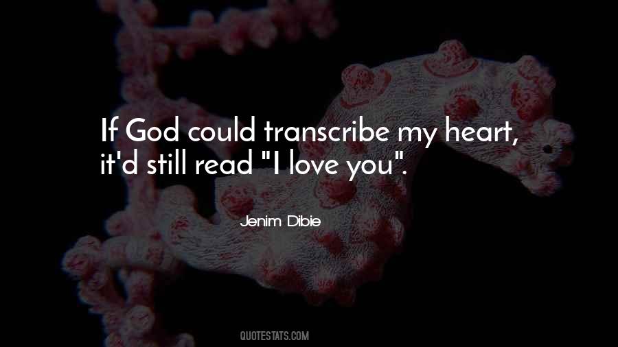 I Love You My God Quotes #885409