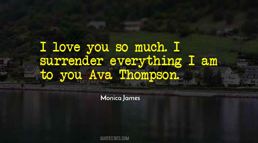 I Love You So Quotes #907399