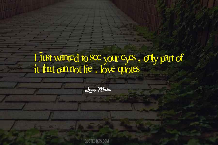 I Love Your Eyes Quotes #193721
