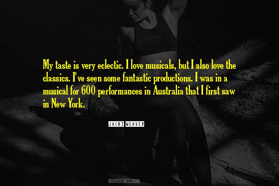 I Love Your Taste Quotes #67980