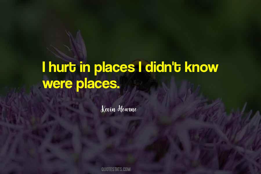 I M Hurt Quotes #7405