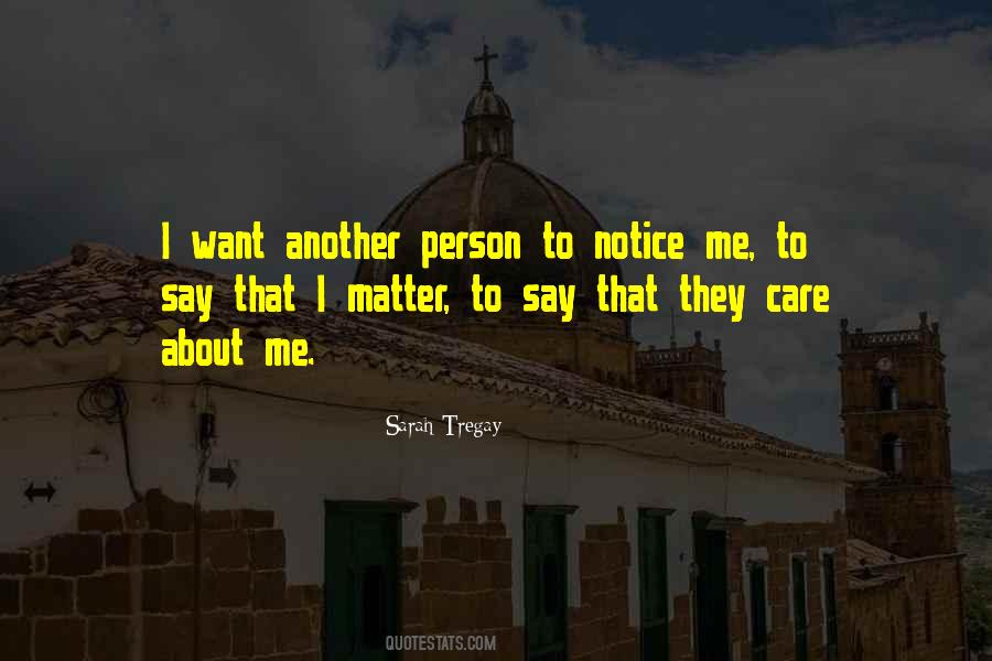 I Matter Quotes #951325