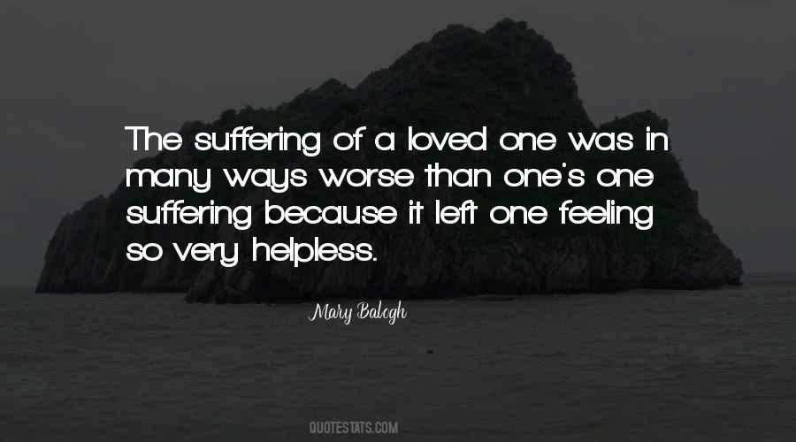 Quotes About Feeling Helpless #885799