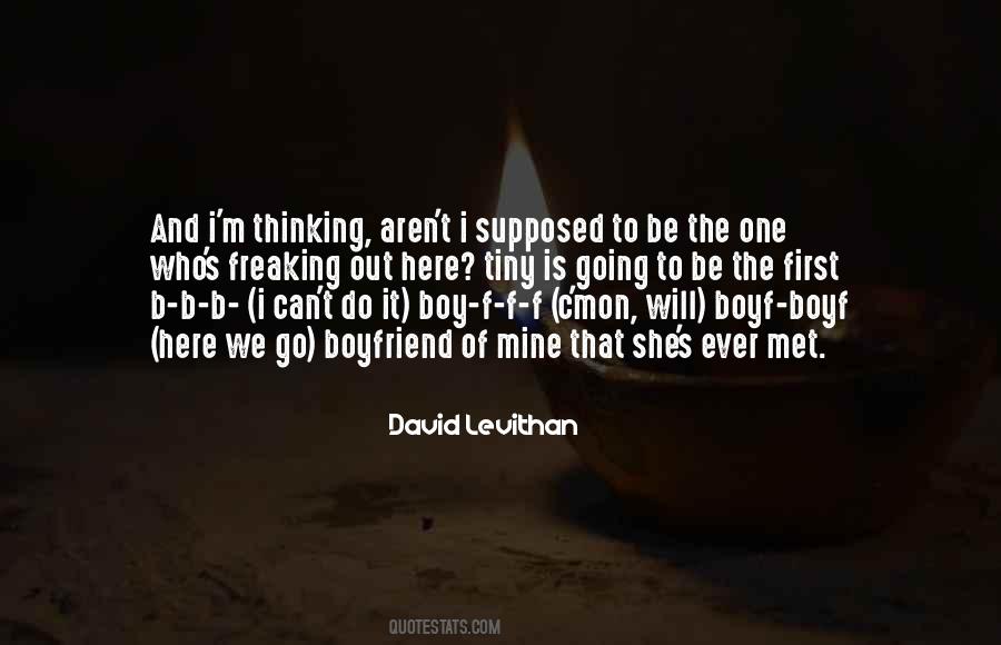 I Met A Boy Quotes #518141