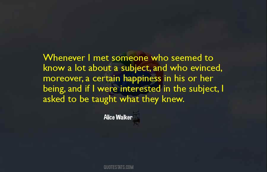 I Met Her Quotes #162757