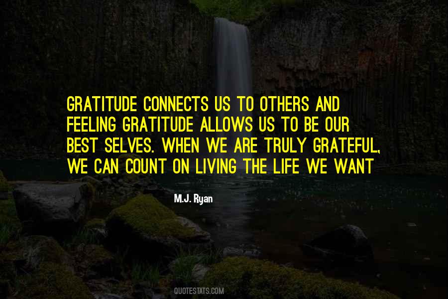 Quotes About Feeling Gratitude #1355551
