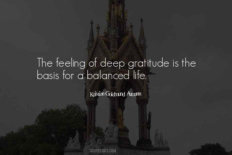 Quotes About Feeling Gratitude #1413430