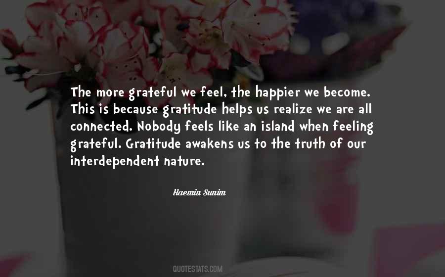 Quotes About Feeling Gratitude #1501906