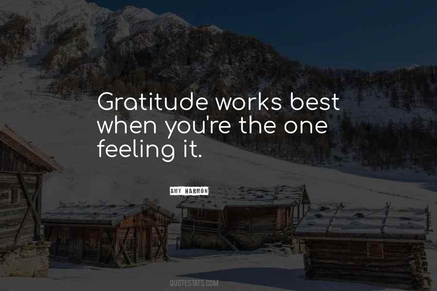 Quotes About Feeling Gratitude #635094