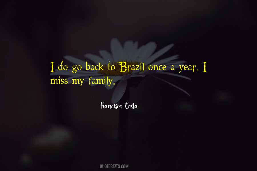 I Miss U My Family Quotes #138205