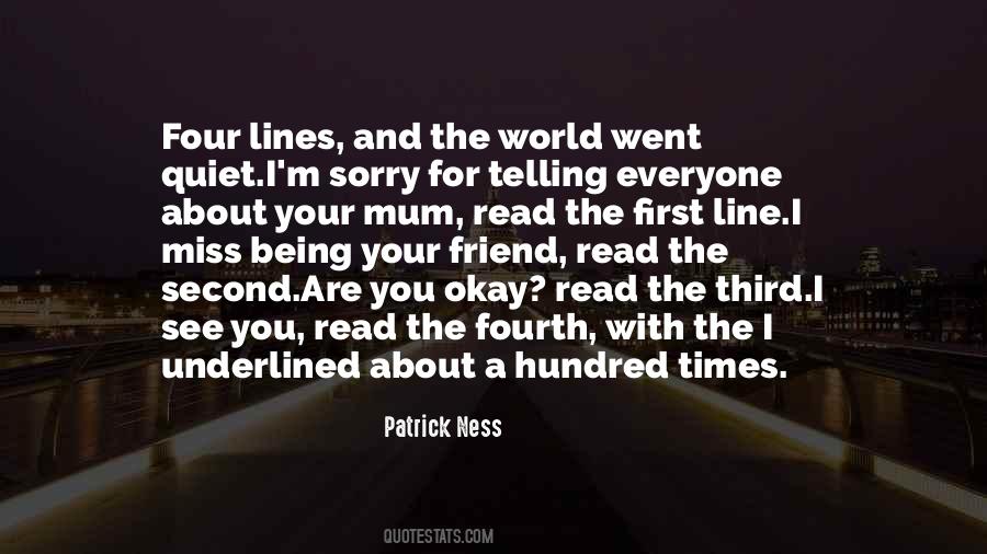 I Miss You And Sorry Quotes #1855784