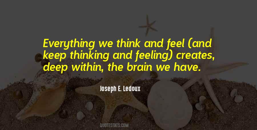 Quotes About Feeling Everything #304966