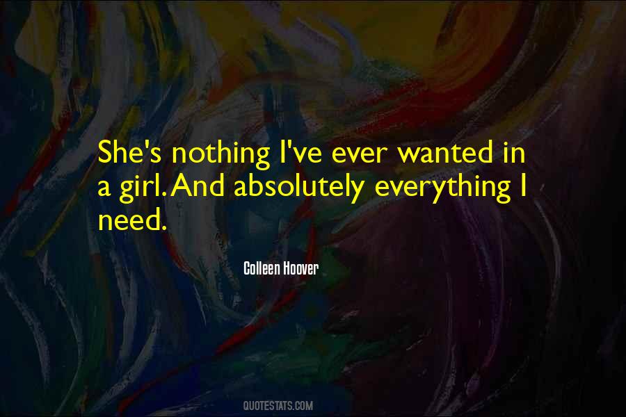 I Need A Girl Quotes #756412