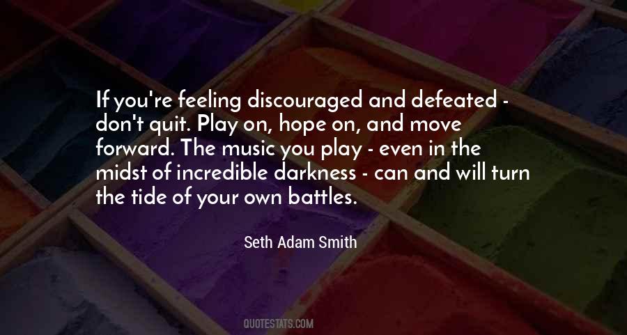 Quotes About Feeling Defeated #148730