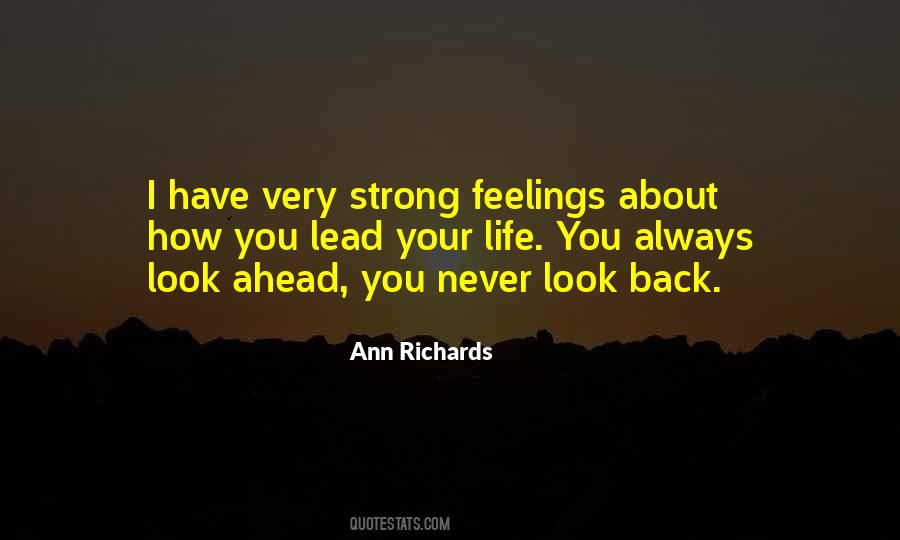I Never Look Back Quotes #516570