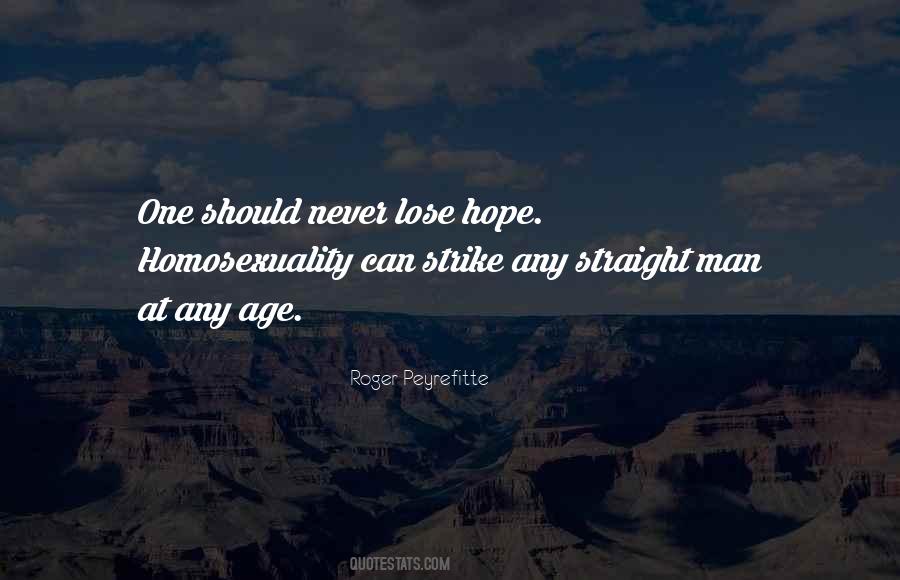 I Never Lose Hope Quotes #24125