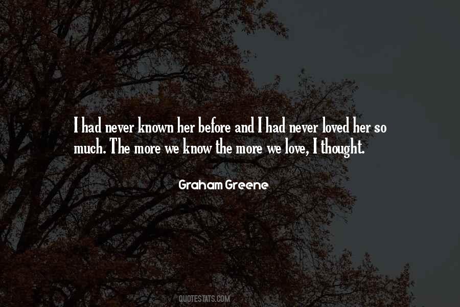I Never Loved Quotes #92118