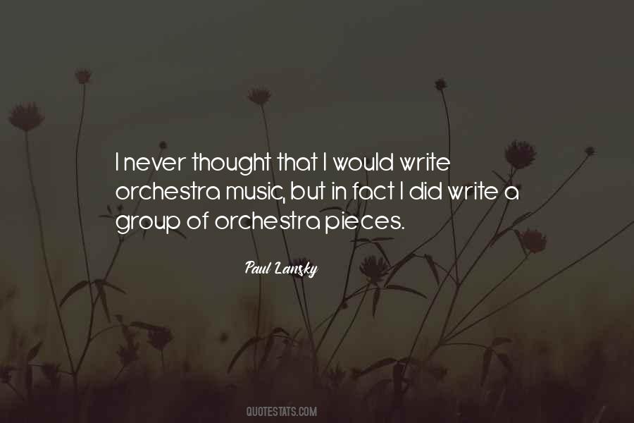 I Never Thought That Quotes #396583