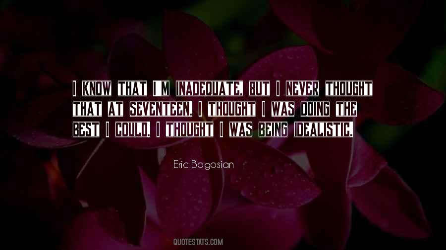 I Never Thought That Quotes #881883