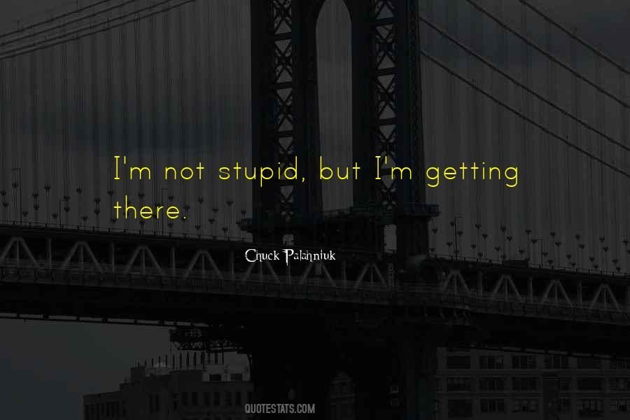 I Not Stupid Quotes #228042