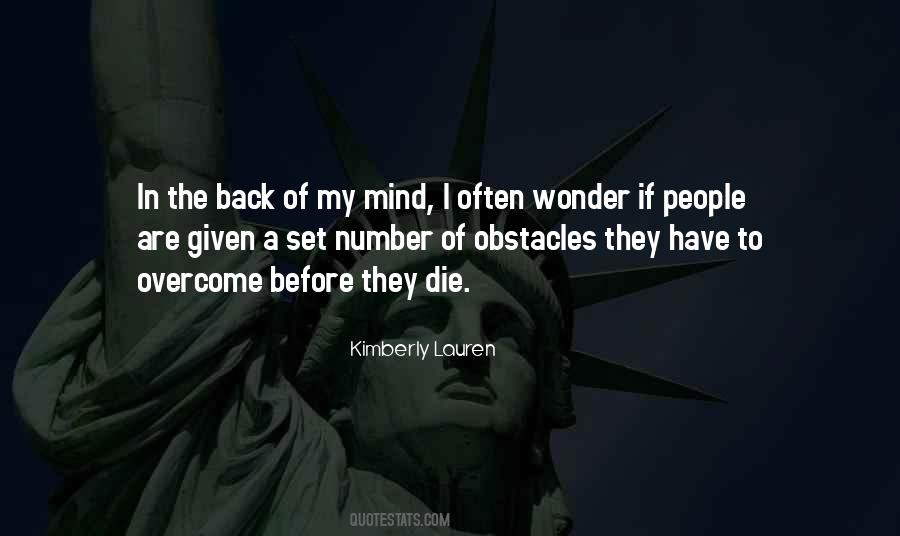 I Often Wonder Quotes #166028