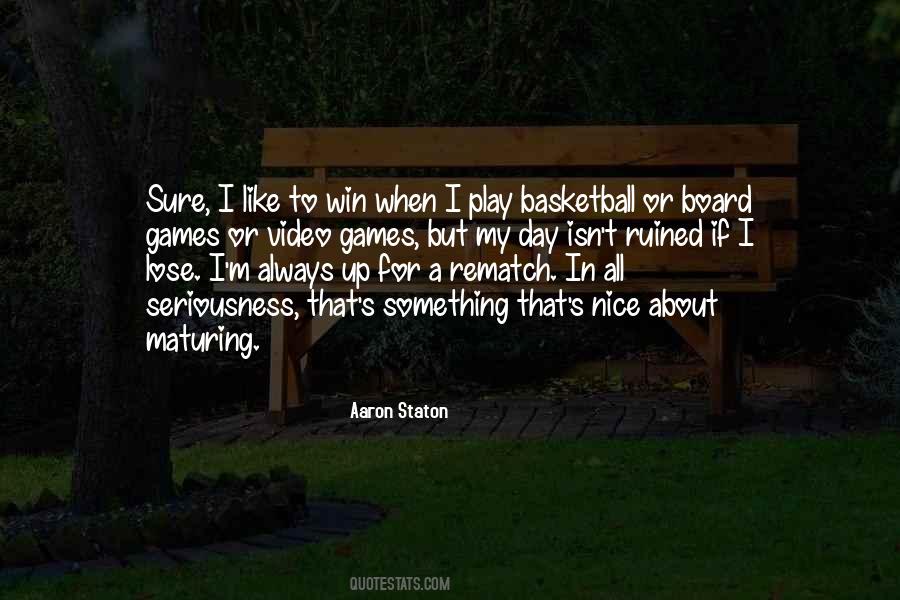 I Play Basketball Quotes #1235927
