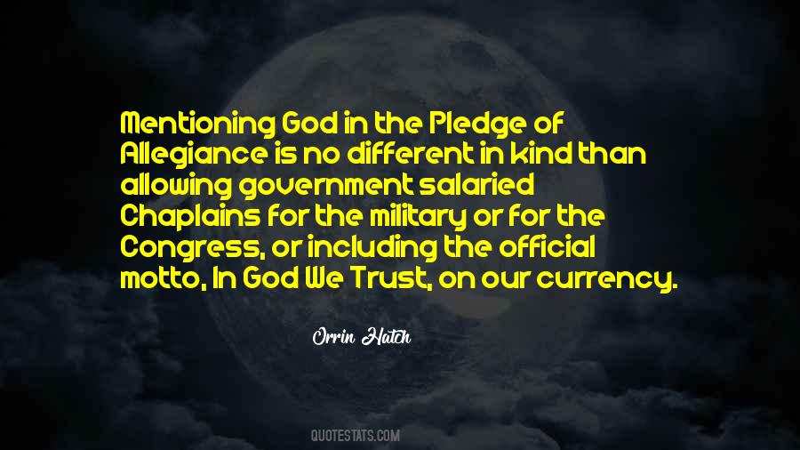 I Pledge Allegiance Quotes #1651005