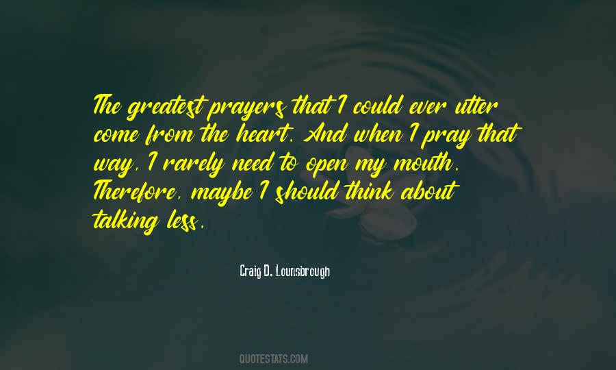 I Pray That Quotes #1432029