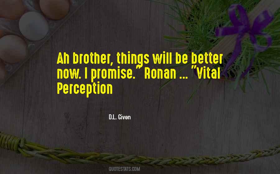 I Promise To Do Better Quotes #544159