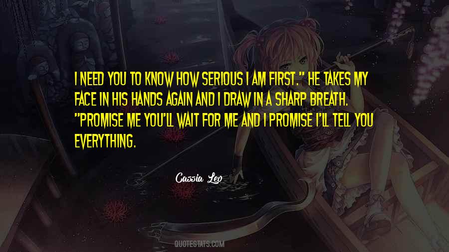 I Promise To Wait For You Quotes #653060