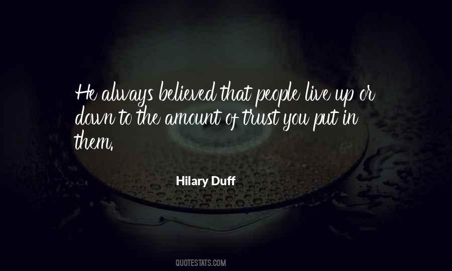 I Put All My Trust In You Quotes #25006