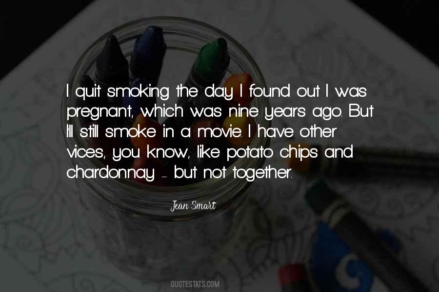 I Quit Smoking Quotes #1002008