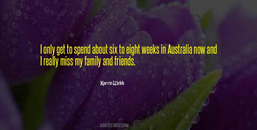 I Really Miss My Family Quotes #1747570