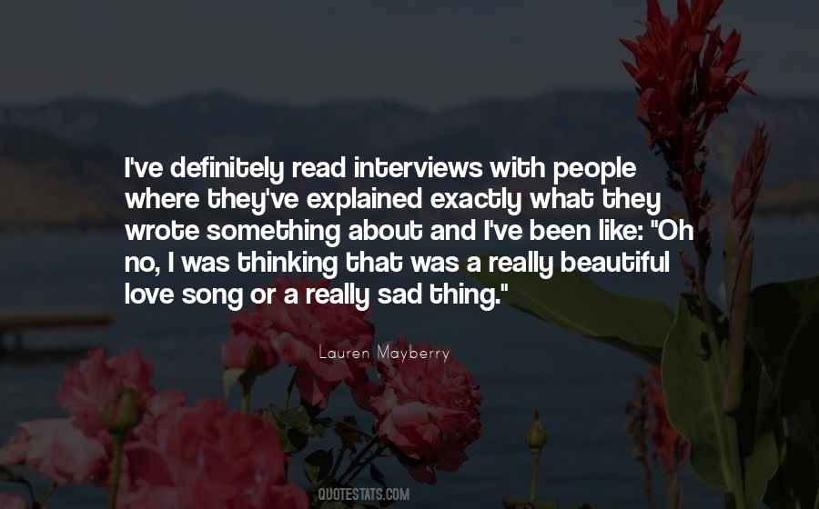 I Really Sad Quotes #475245