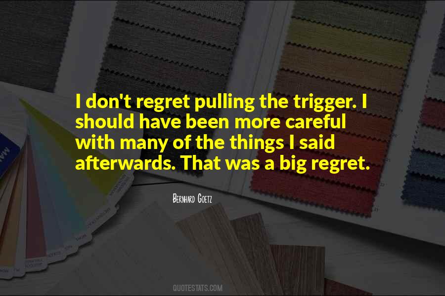 I Regret Many Things Quotes #280083