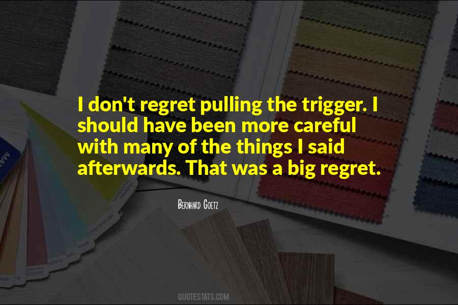 I Regret Things Quotes #280083