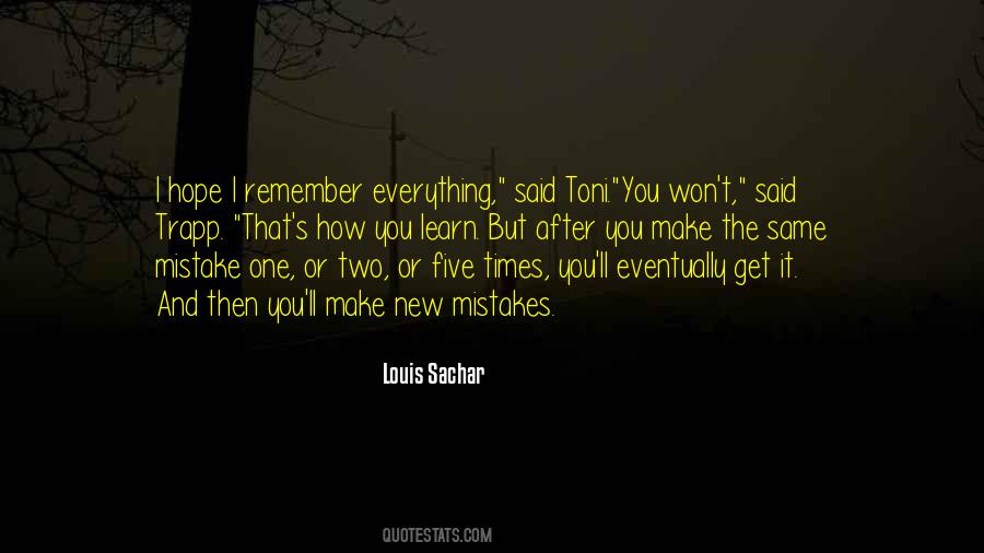 I Remember Everything Quotes #1686930