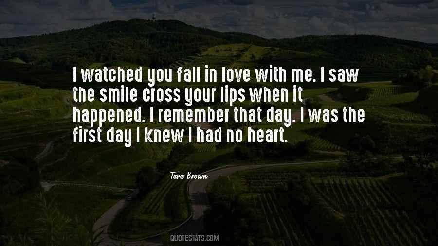 I Remember When I First Saw You Quotes #1659734