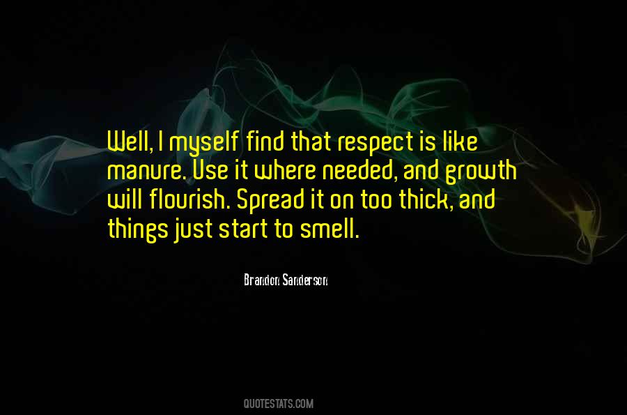 I Respect Myself Quotes #218132