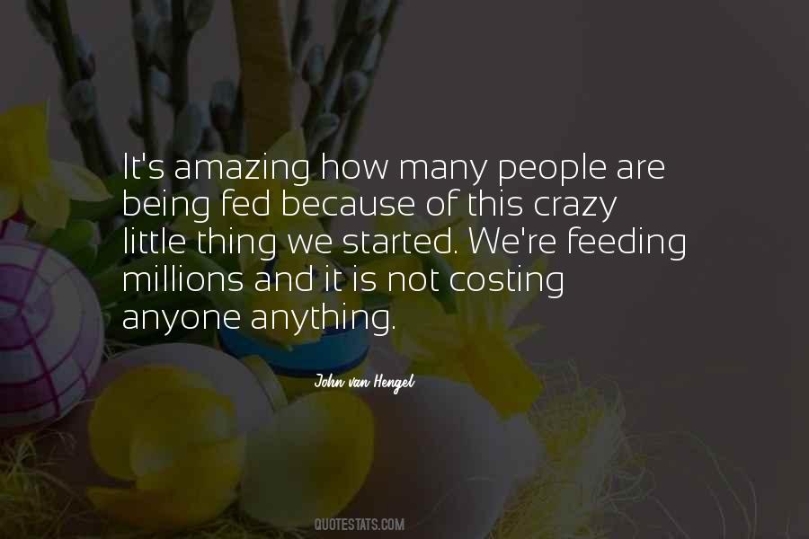 Quotes About Feeding People #109924