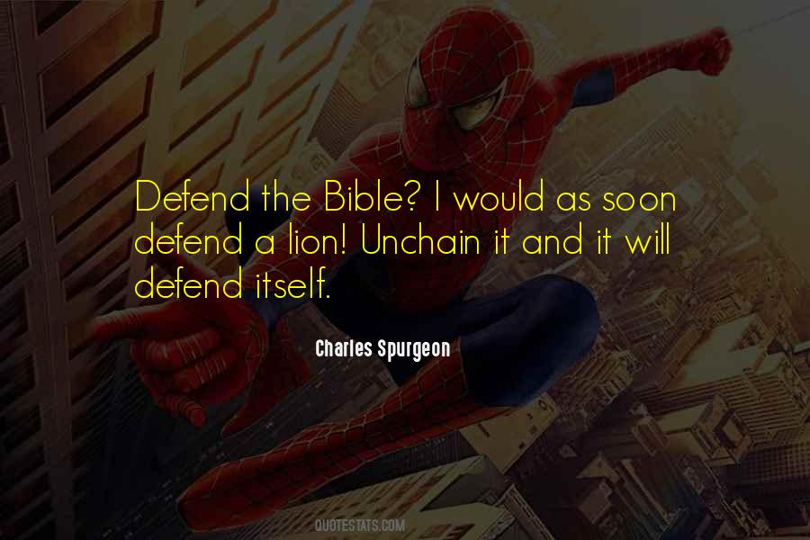 Quotes About The Bible Spurgeon #1175500