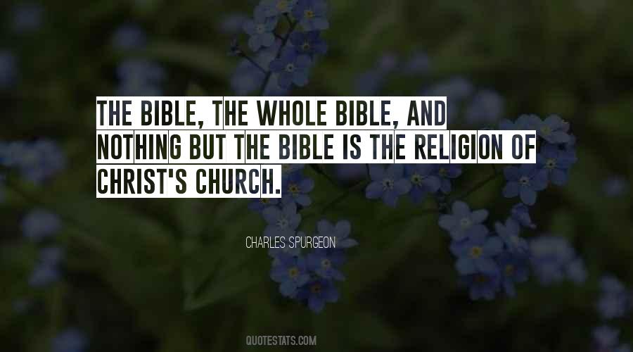 Quotes About The Bible Spurgeon #1647363