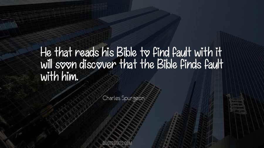 Quotes About The Bible Spurgeon #354549