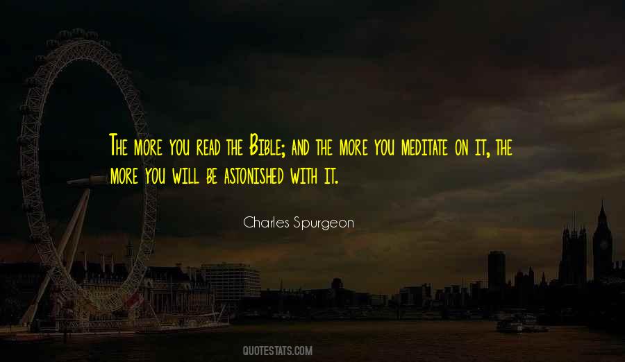 Quotes About The Bible Spurgeon #77038