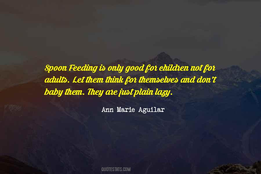 Quotes About Feeding Children #1008709