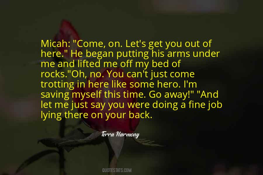 I Say I'm Fine Quotes #1642606