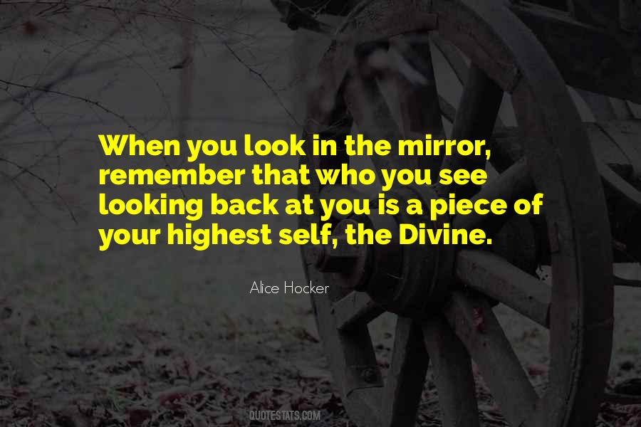 I See Myself In The Mirror Quotes #51158