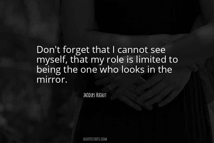I See Myself In The Mirror Quotes #917197